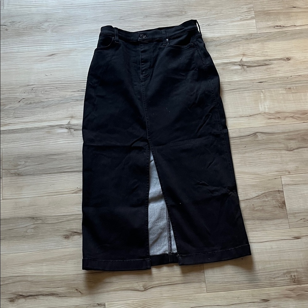 7 For All Mankind Black and Gray Denim